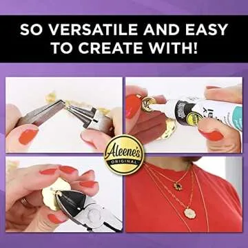 Aleene's 21709 Jewelry & Metal Instant Adhesive Transparent, .70 ounce