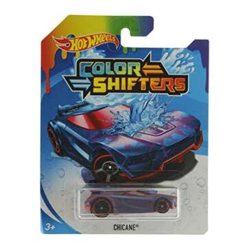 Hot Wheels Color Shifters Chicane - Interactive Purple Car with Color Change Magic