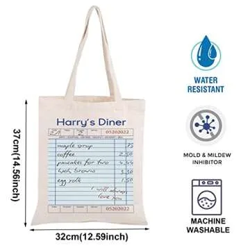 BLUPARK Harry Styles Inspired Tote Bag for Fans