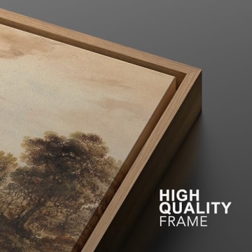 MUDECOR Framed Canvas Art - Tranquil Watercolor Landscape