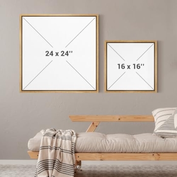 MUDECOR Framed Canvas Art - Tranquil Watercolor Landscape