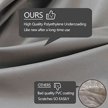 Flexiyard Heavy Duty Outdoor Sofa Cover 85x85 Waterproof