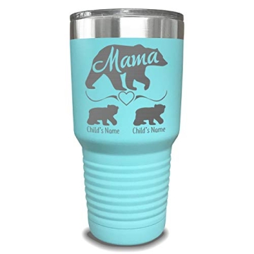 Mama Bear Personalized Tumbler for Mother's Day Gift