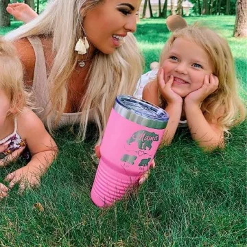 Mama Bear Personalized Tumbler for Mother's Day Gift