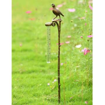 Quail Rain Gauge Holder