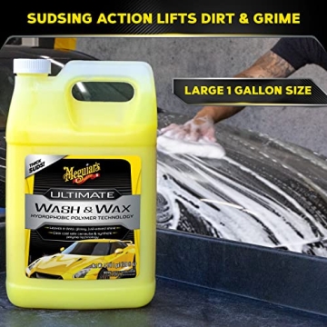 Meguiar's Ultimate Wash and Wax – Clean and Shine Easily