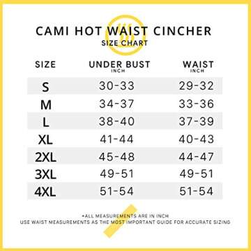 HOT SHAPERS Cami Hot Waist Cincher with Waist Trainer and Shaper for Women – Workout Sweat Vest – Sauna Suit for Slimming Weight Loss Workouts – an Hourglass Stomach Compression Girdle (Black, M)
