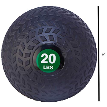 Fitvids 20 LB Weighted Medicine Ball for Total Workout