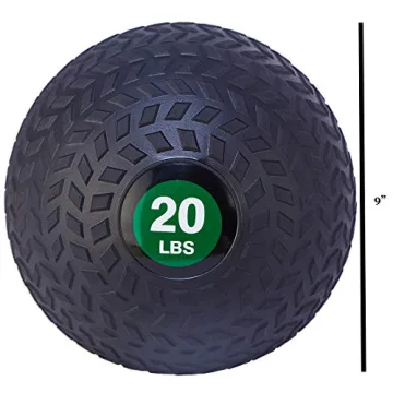 Fitvids 20 LB Weighted Medicine Ball for Total Workout