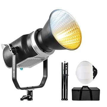 GVM 300W COB LED Video Light Kit – Exceptional Lighting for Photography & Video
