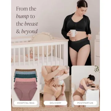 Kindred Bravely High Waist Postpartum Underwear Pack