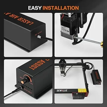 DEWALLIE Air Assist Pump - Enhance Laser Cutting Efficiency