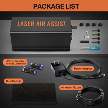 DEWALLIE Air Assist Pump - Enhance Laser Cutting Efficiency