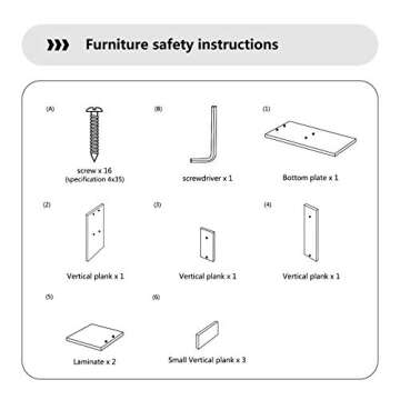 JXIN-SMIF Wooden Desktop Shelf Small Bookshelf Mini Bookshelf Assembly countertop Bookcase Accessories Display Stand Office Supplies Desk Storage Box (Nordic Blue)