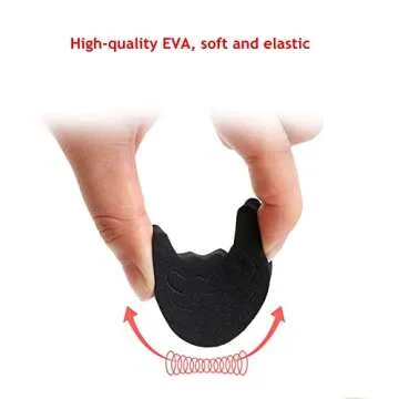 InfantLY Bright 2pair Women High Heel Toe Plug Insert Shoe Big Shoes Toe Front Filler Cushion Pain Relief Protector