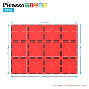 PicassoTiles Magnetic Building Blocks for Kids Educational Toy