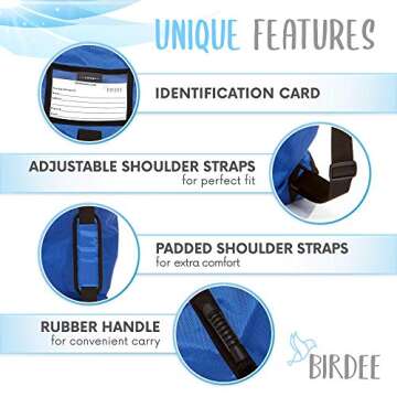 Birdee Car Seat Travel Bag for Safe Air Travel