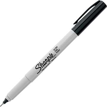 Sharpie 37665PP Permanent Markers Ultra Fine 5 Pack