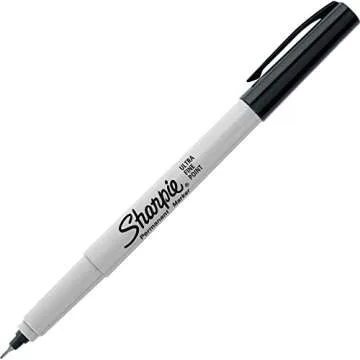 Sharpie 37665PP Permanent Markers Ultra Fine 5 Pack