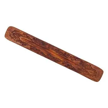 Nag Champa Incense Sticks with Wooden Holder - 100g
