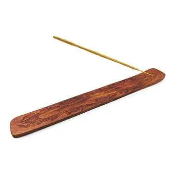 Nag Champa Incense Sticks with Wooden Holder - 100g