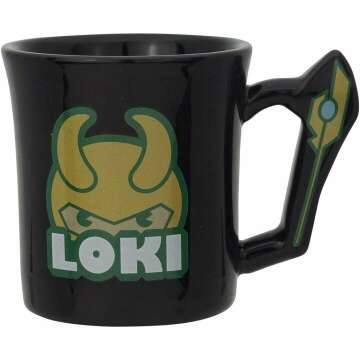 Marvel Loki Kawaii Icon Mug - 9.1 fl oz