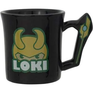 Marvel Loki Kawaii Icon Mug - 9.1 fl oz