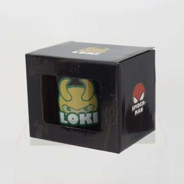 Marvel Loki Kawaii Icon Mug - 9.1 fl oz