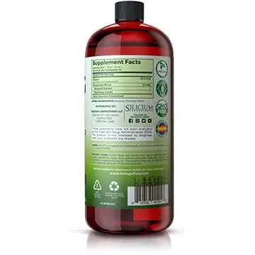 Living Silica Plant Based Collagen Booster | Vegan Collagen Booster | Supports Healthy Collagen and Elastin Production for Joint & Bone Support, Glowing Skin, Strong Hair & Nails | 33.85 Fl Oz