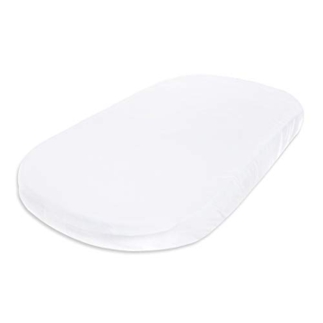 Burts Bees Baby Bassinet Sheet – Organic Cotton Fitted Cradle Cover