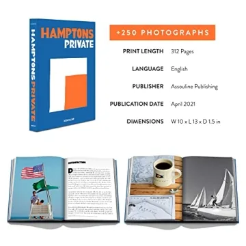 Hamptons Private Coffee Table Book by Assouline - A Visual Delight