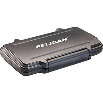 Pelican 0945 Compact Flash Memory Card Case (Black)