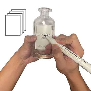 Olive Oil Dispenser Bottle 2PCS 12OZ Vinegar Dispenser Syrup Dispenser Glass Set Container for Cooking Coffee Bar Grill Pasta Salads and Baking