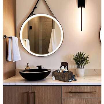 Extra Large Leather Toiletry Bag for Men - VC Vintage Couture