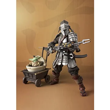 TAMASHII NATIONS Ronin Mandalorian & Grogu Action Figure Set