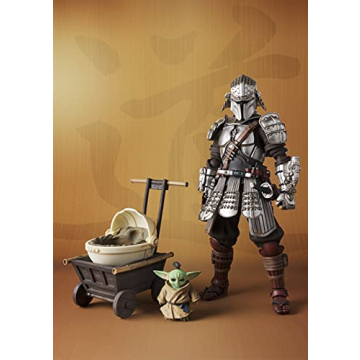 TAMASHII NATIONS Ronin Mandalorian & Grogu Action Figure Set