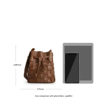 Stylish TIJN Mini Bucket Tote Bag for Women