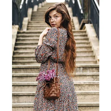 Stylish TIJN Mini Bucket Tote Bag for Women