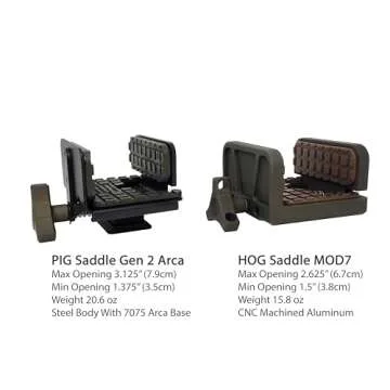 Pig Saddle Gen2 Arca - Precision Stability for Shooting