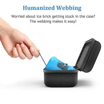 SHBC Insulin Pen Carrying Case Portable Medical Cooler Bag for Diabetes with Protective Ice Brick - Convenient to Changing Needles with Each Injection