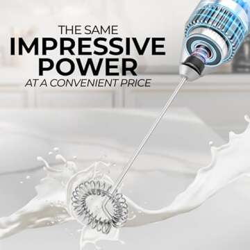 Zulay Kitchen Powerful Milk Frother for Coffee at Home