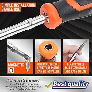 Amartisan 18-in-1 Multi-bit Screwdriver - Portable Tool