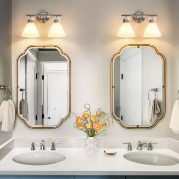 Stylish WOSHITU Bathroom Vanity Light Fixtures for Elegant Decor