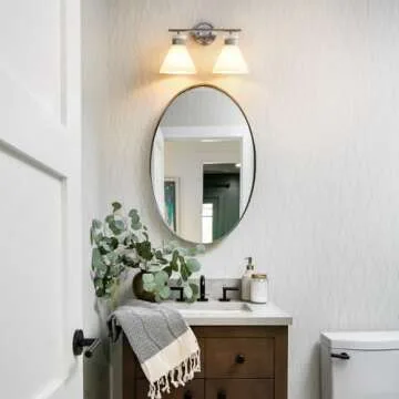 Stylish WOSHITU Bathroom Vanity Light Fixtures for Elegant Decor