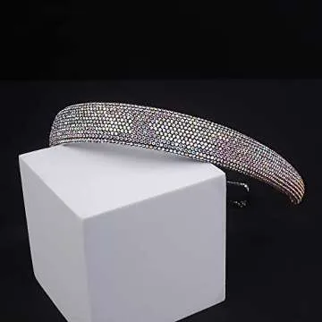 Stylish Wiwpar Rhinestone Headbands for Women & Girls