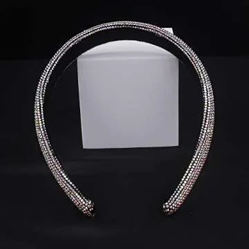 Stylish Wiwpar Rhinestone Headbands for Women & Girls