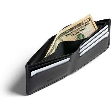 Bellroy Slim Bifold Wallet - RFID Protection and Hidden Pocket