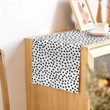 Stylish HOSNYE Table Runner for Holidays 13 x 72 Inch