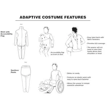 Rubie's Superman Adaptive Costume for Kids - Small