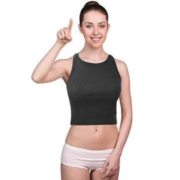 Stylish 4-Pack Crop Tank Tops for Women Activewear